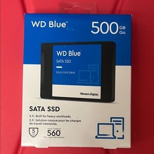 NIB WD Blue 500GB SATA SSD